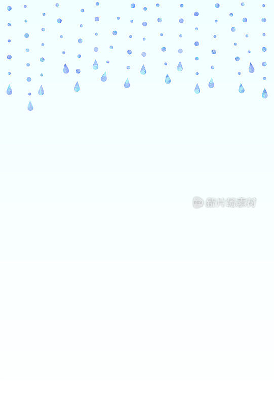 雨滴图案[垂直设计]